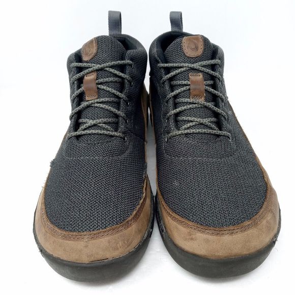 OluKai Men's Gray and Brown Boots - Picture 6 of 12